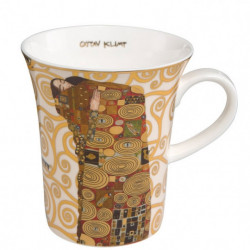 Mug "L'Accomplissement" en porcelaine - Klimt