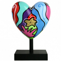 Statuette Missive Heart “Marine” - Déesse (21cm)
