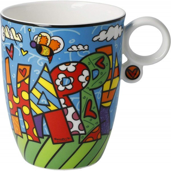 Mug Happy - Romero Britto - image principale