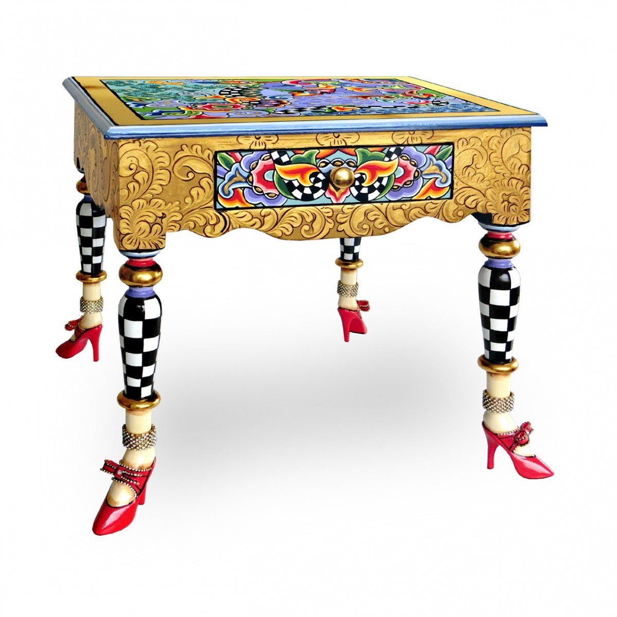 Table d’appoint Versailles Gold - Tom’s Drag - image principale