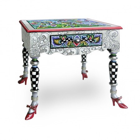 Table d'appoint Versailles Silver Line - Tom's Drag