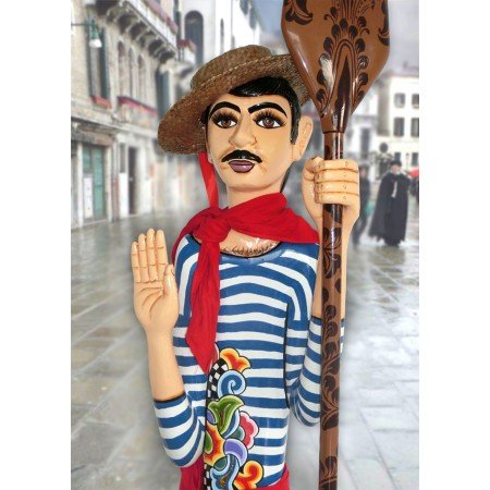 Gondolier Emilio – Sculpture Tom’s Drag, 168cm