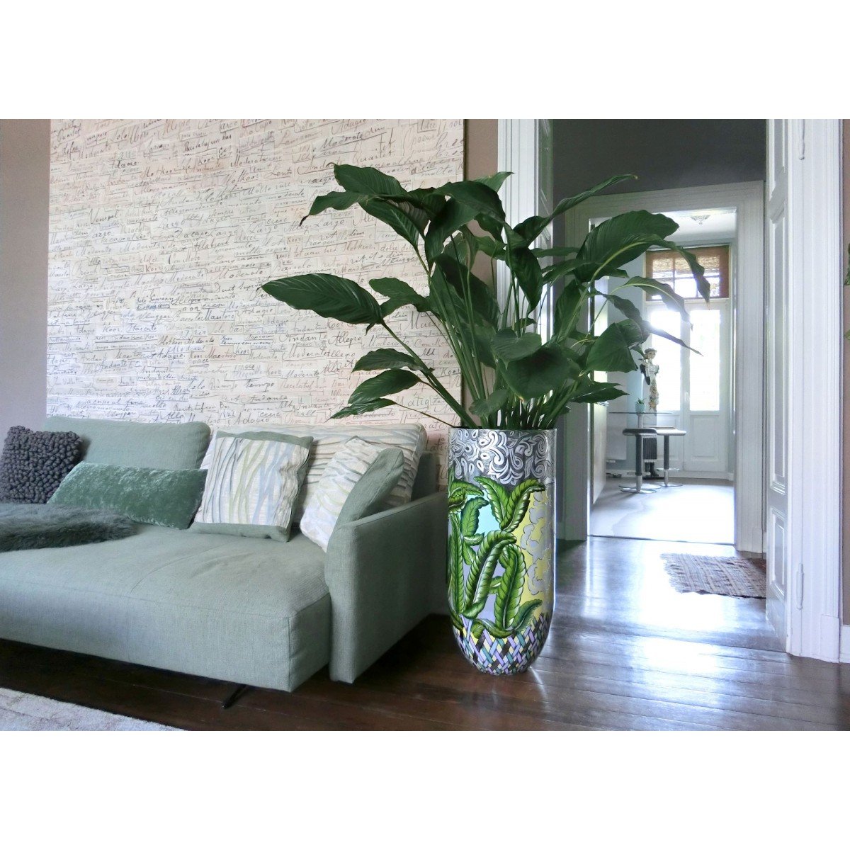 Cache-pot XL LEAVES - Tom's Drag - image principale