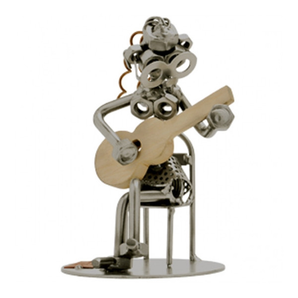 Figurine guitariste femme - Cadeau pour une guitariste